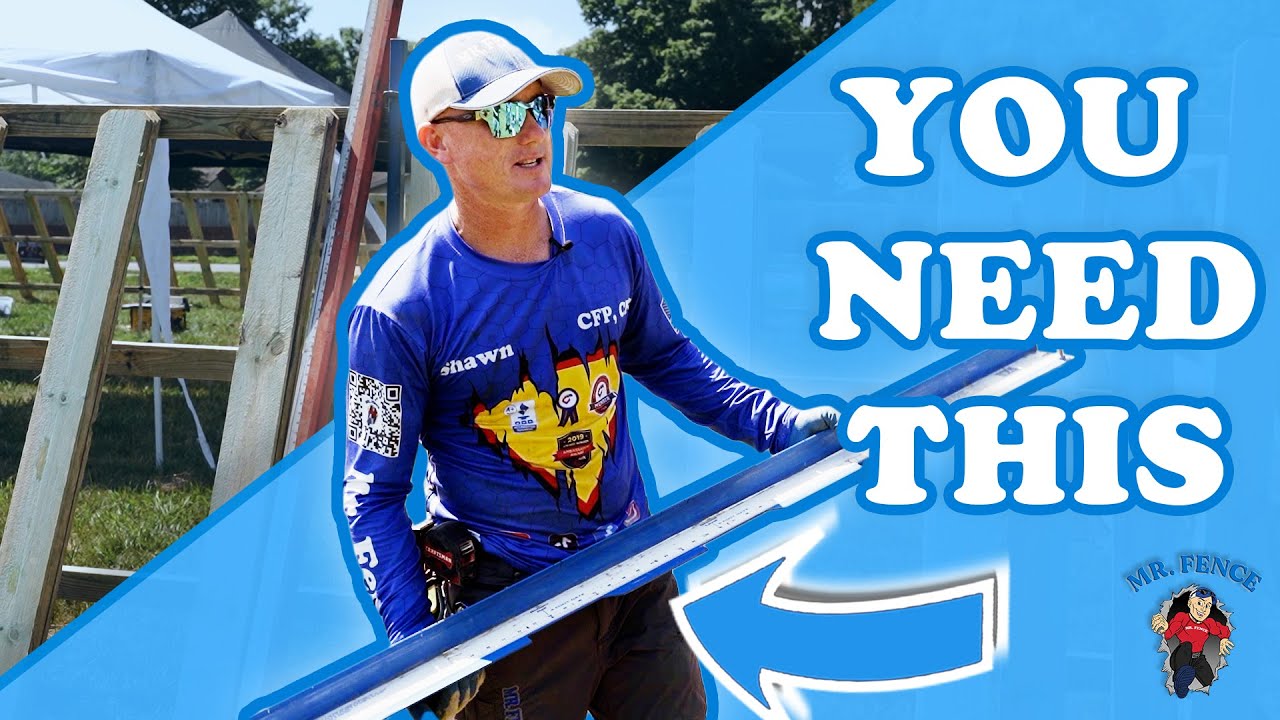 The NEWEST Tool for Nailing Pickets on a Wood Fence | The Straightaway 2.0