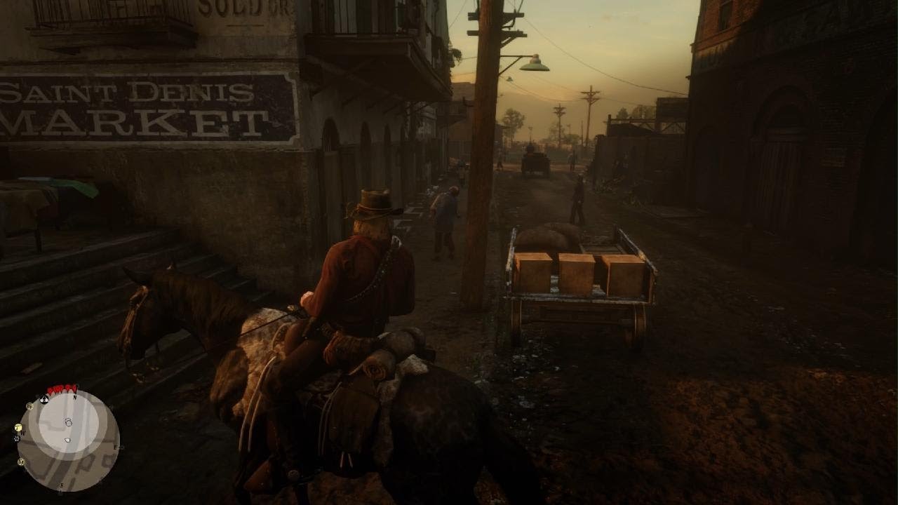 Red Dead Redemption 2 Chapter 4 Part 114 A Woman Throws Garbage At Two People