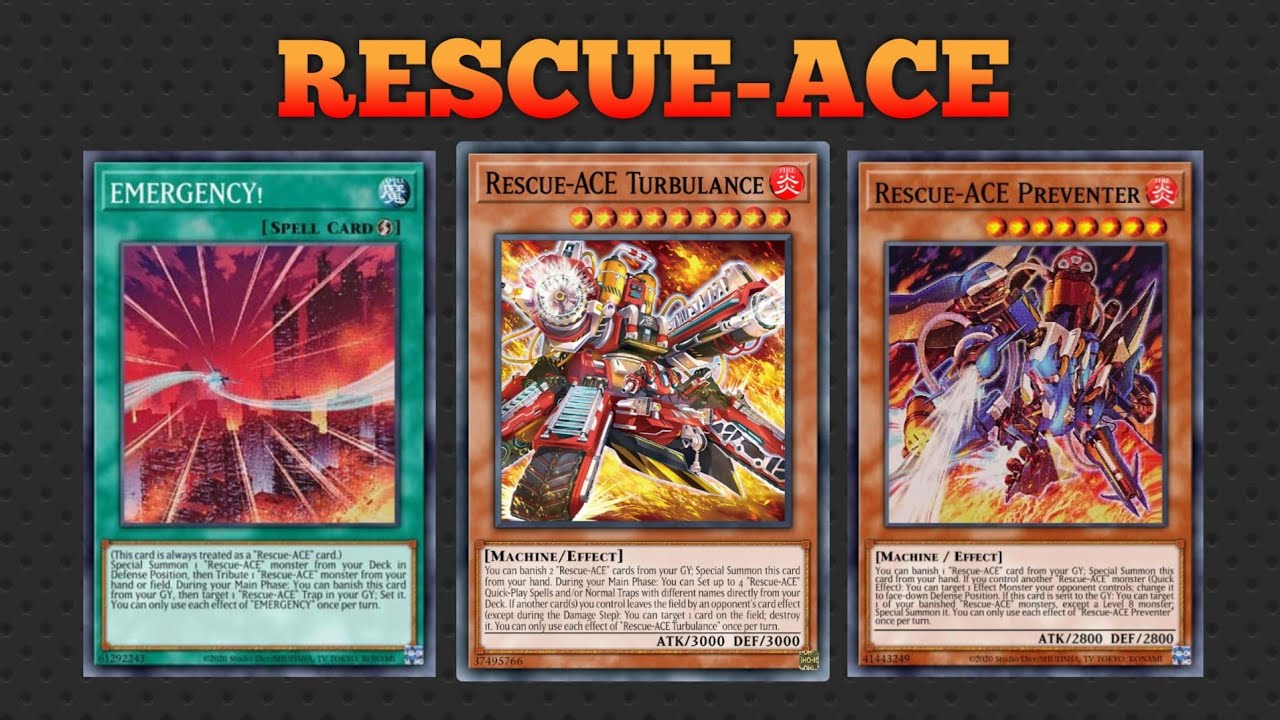 RESCUE-ACE DECK Replays + Deck Profile EDOPro Yu-Gi-Oh! (Post DUNE) 18 July 2023