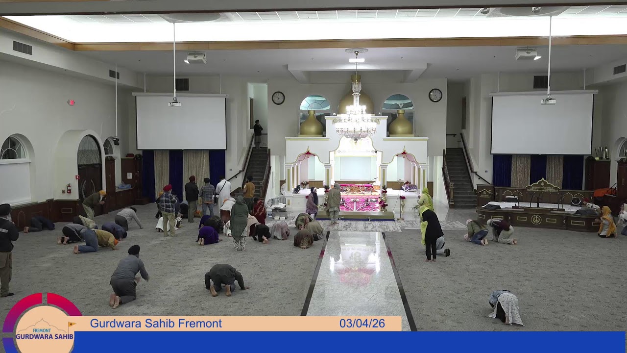 Gurdwara Sahib Fremont Evening Diwan 2026-03-04