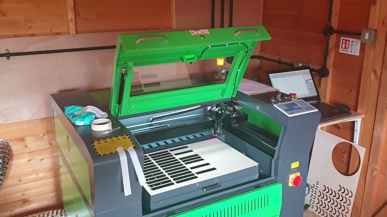 Workshop Tour and New Co2 Laser Cutter