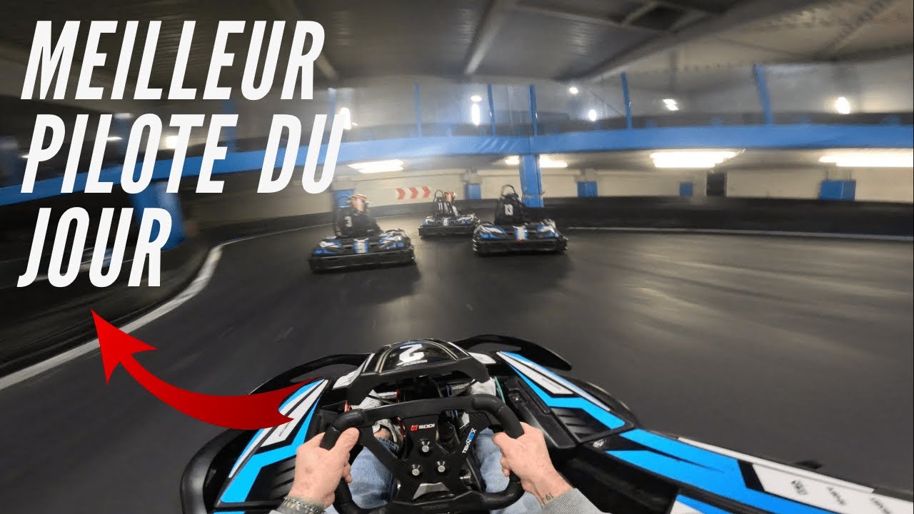 je fais le meilleur chrono de la journée (KARTING) 🔥🚀