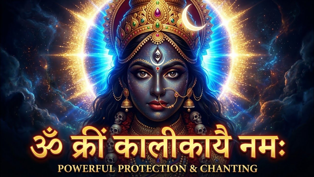 Mahakali Mantra for Protection & Energy | ॐ क्रीं कालीकायै नमः | Powerful Mahakali Beej Mantra
