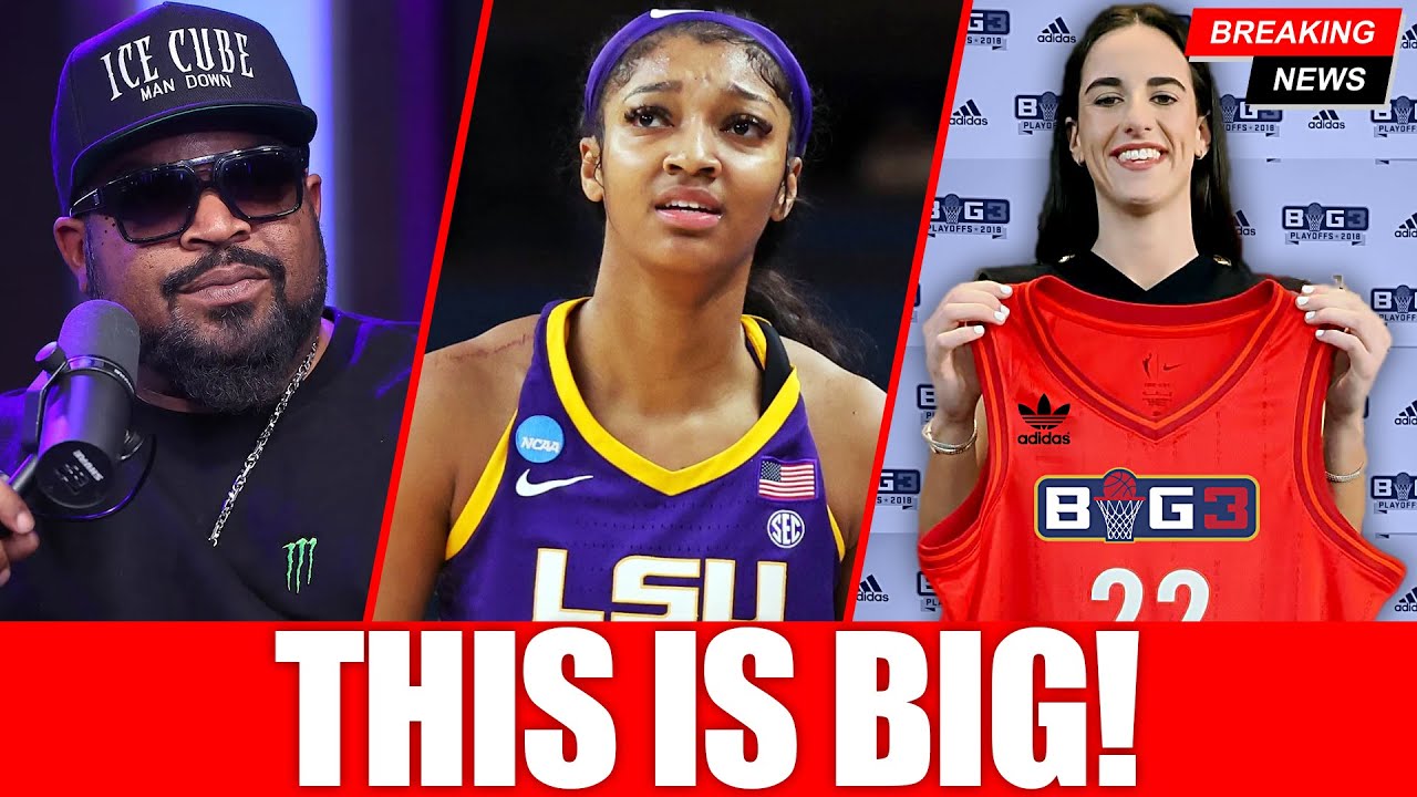 2 Minutes Ago: ICE CUBE REJECTED Angel Reese & REQUESTED Caitlin Clark To JOIN BIG3 League!