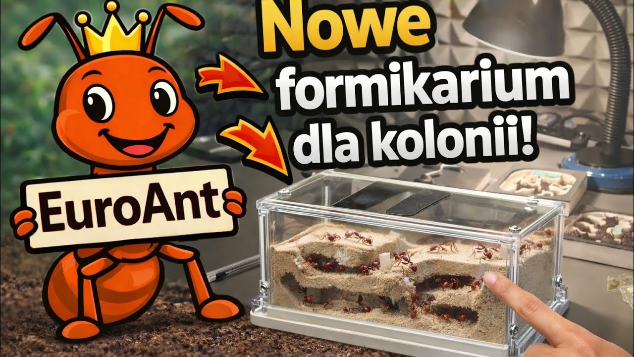 NOWE Formikarium dla mrówek! | Camponotus nicobarensis, Hodowla mrówek