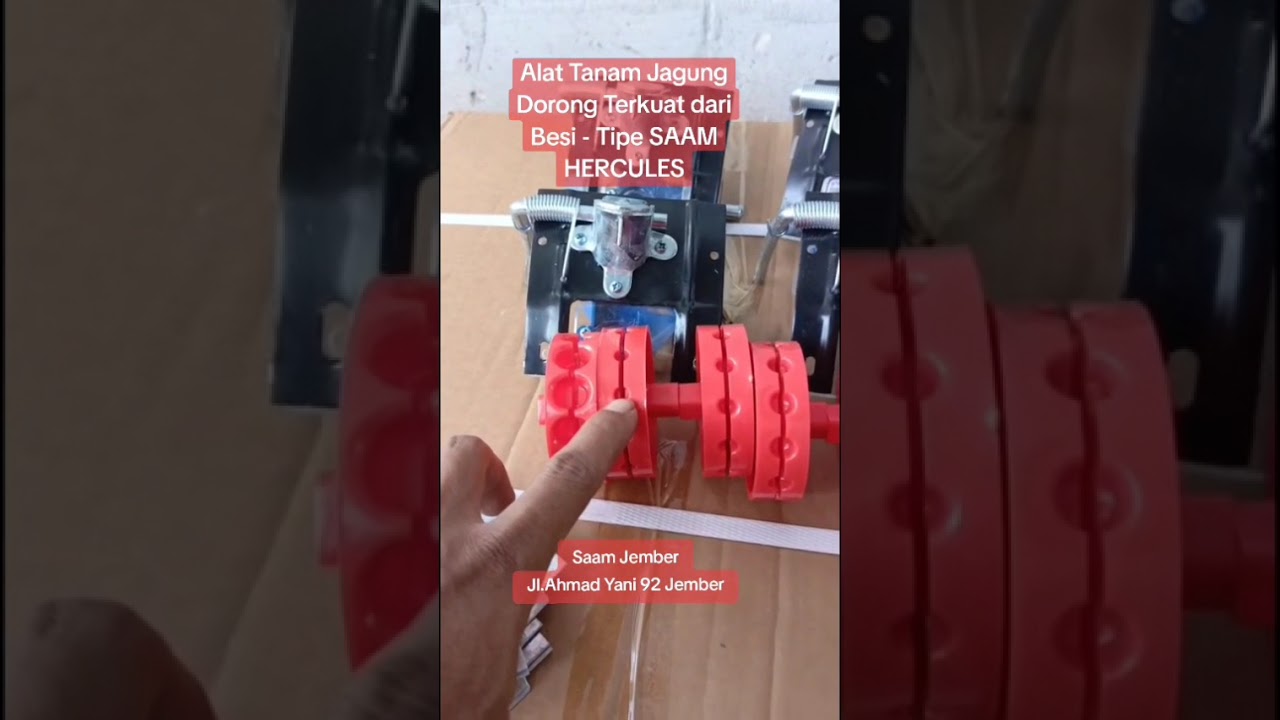 Alat Tanam Jagung paling kuat tipe SAAM Hercules #saamjember #saam #alattanamjagung #alatpertanian