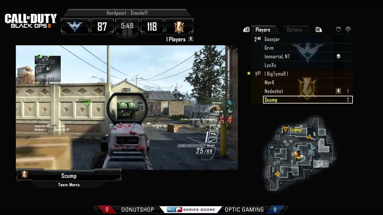 Donut Shop vs OpTic Gaming - Game 1 - CWR2 - MLG Dallas 2013