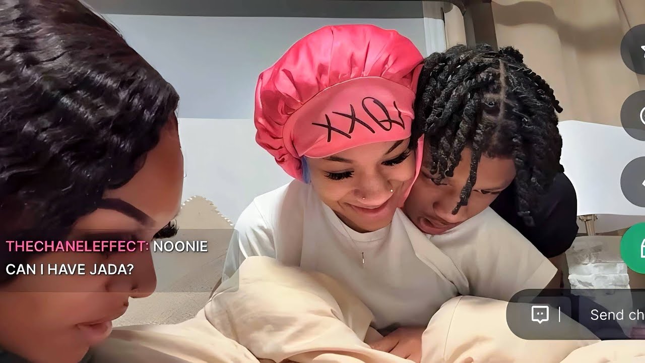 Jade and Lil Noonie On Twitch Confessing  They Love For Each Other 😍￼