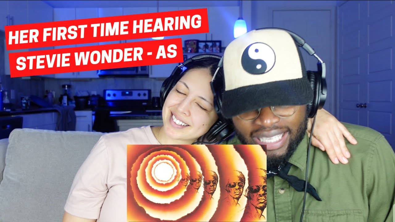 Stevie Wonder - As REACTION (Her first time hearing)