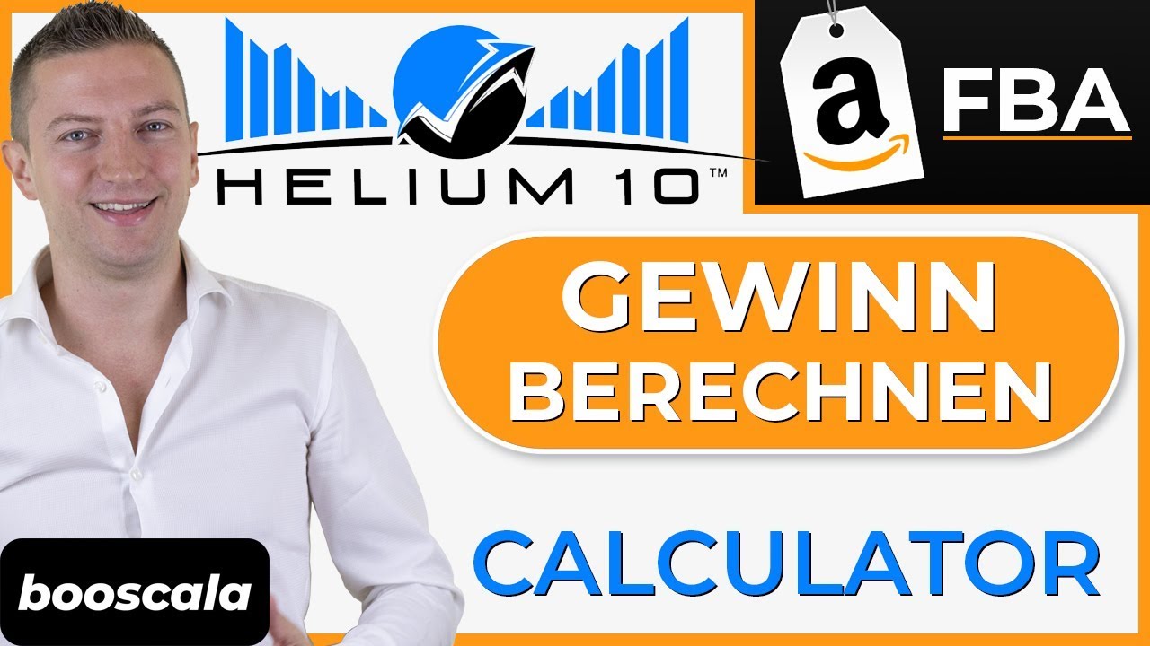 Helium 10 Deutsch: Amazon FBA Calculator. Geb&uuml;hren Rechner, Gewinn Und Marge Berechnen. Kalkulation
