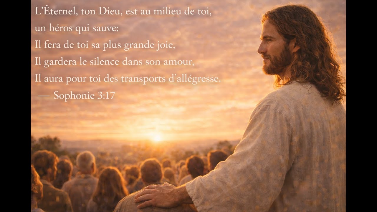 Sophonie 3 : 17  La Présence Joyeuse du Divin Sauveur