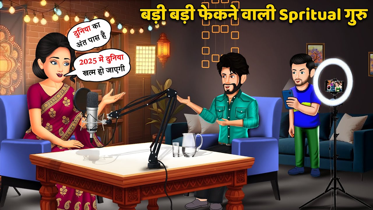 बड़ी बड़ी फेकने वाली Spiritual गुरु | Saas Bahu Ki Kahaniyan | Bedtime Stories | Hindi Kahani