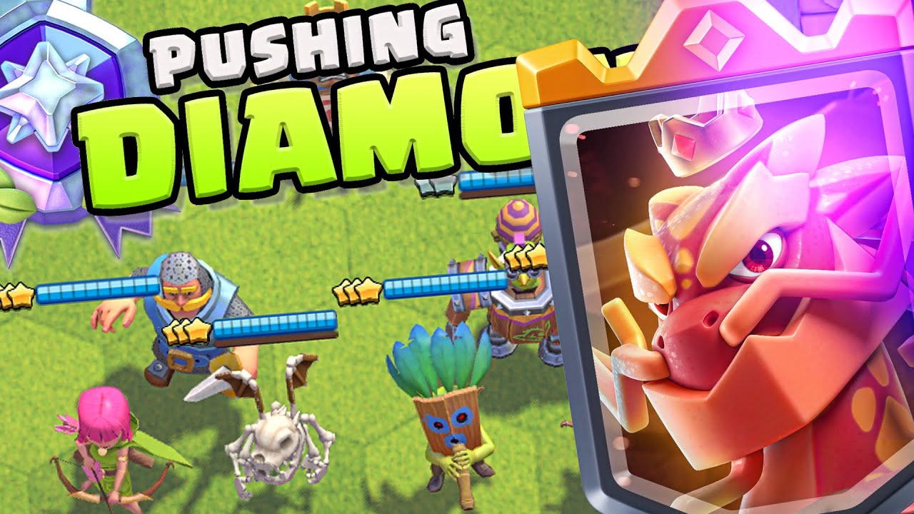 PUSHING DIAMOND with RANGERS