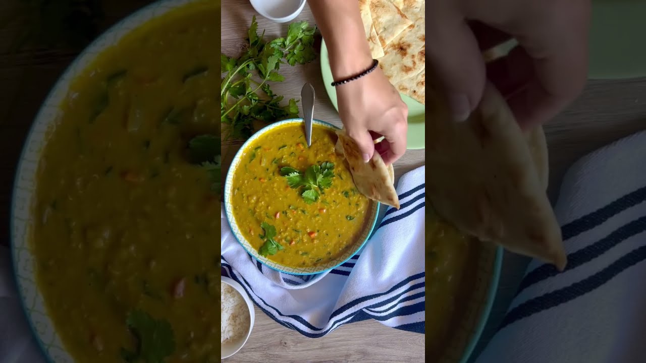 Easy One Pot Red Lentil Curry With No Tomatoes | SHORT |