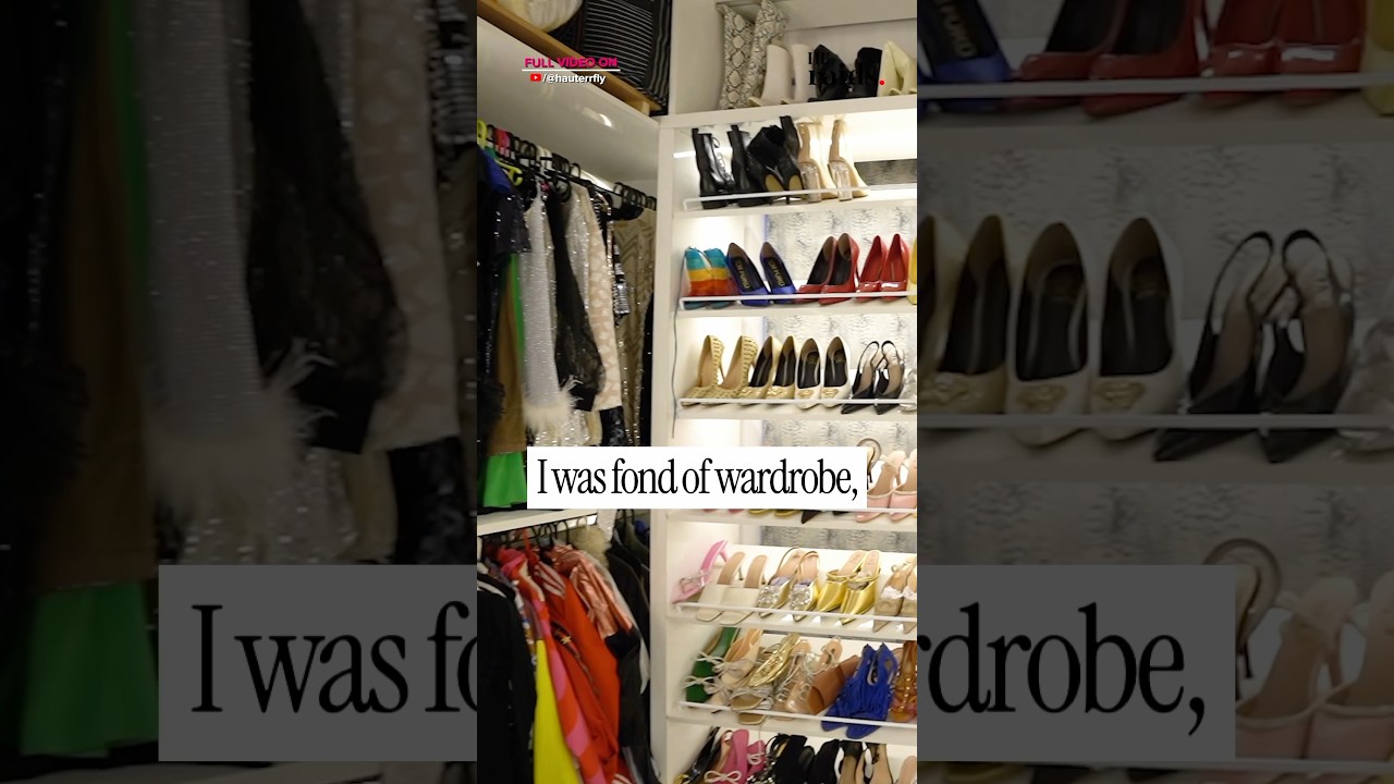 Yuvika Chaudhary&rsquo;s CLOSET Is Like A Dream!😍 #fashion #closet #wardrobe