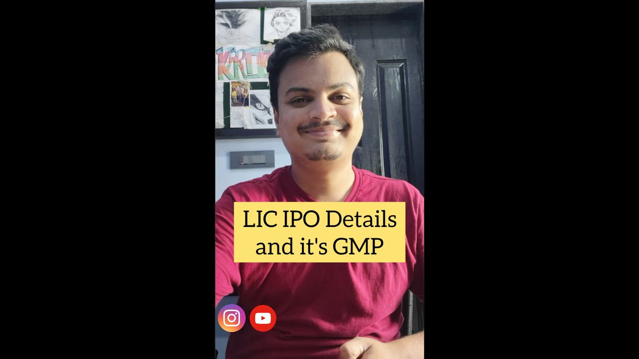 LIC IPO | Grey Market Premium | LIC GMP | #Shorts