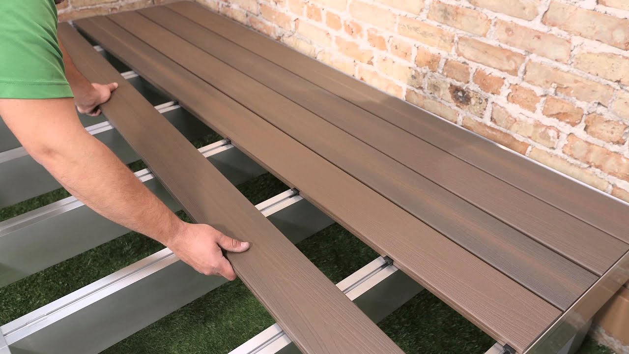 DexSpan Extruded Aluminum Deck and Dock Framing System