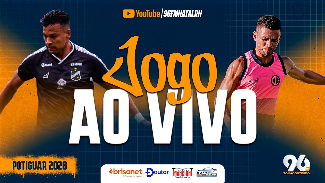 [⚫⚪AO VIVO] ABC X LAGUNA - CAMPEONATO POTIGUAR 2026 - 11/01/2026