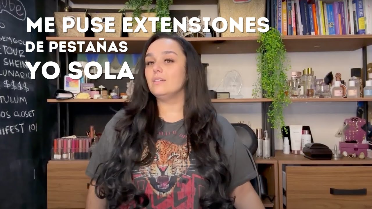 Me PUSE EXTENSIONES de PESTAÑAS yo SOLA | Monica Macako