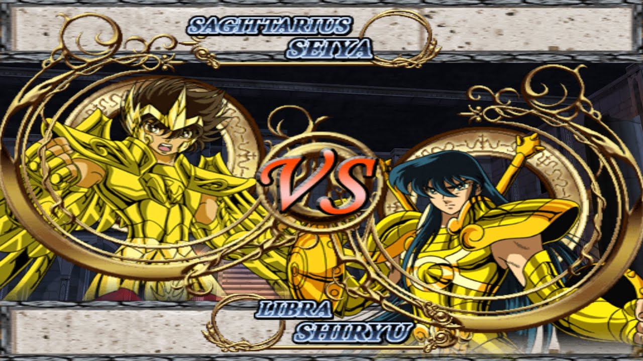 Sagittarius Seiya vs Libra Shiryu - Saint Seiya: The Hades