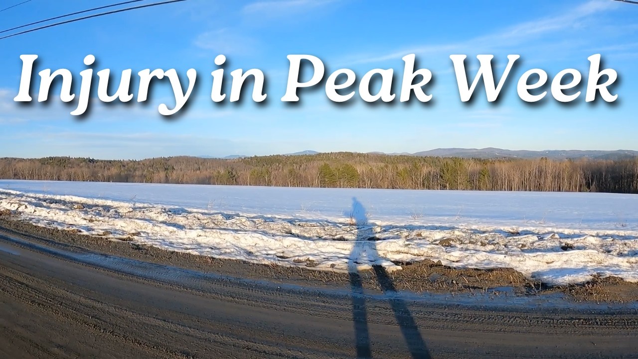 Dealing with Injury in Peak Week of Marathon Training