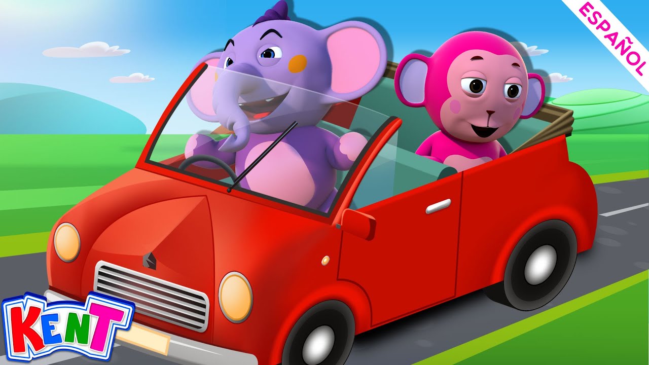 Kent el Elefante | Aprende a Dibujar Un Auto Mágico |🎵 DIBUJOS ANIMADOS PARA NIÑOS