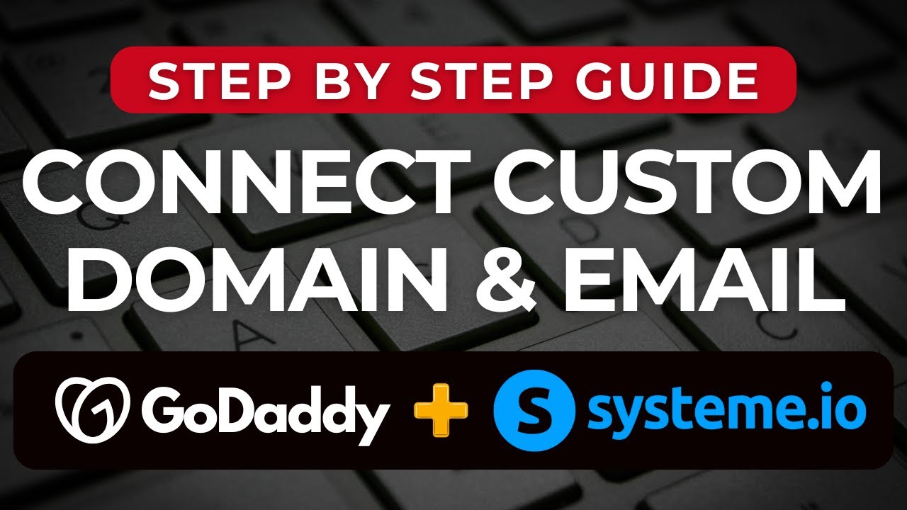Подключите собственный домен и электронную почту к Systeme.io (GoDaddy)