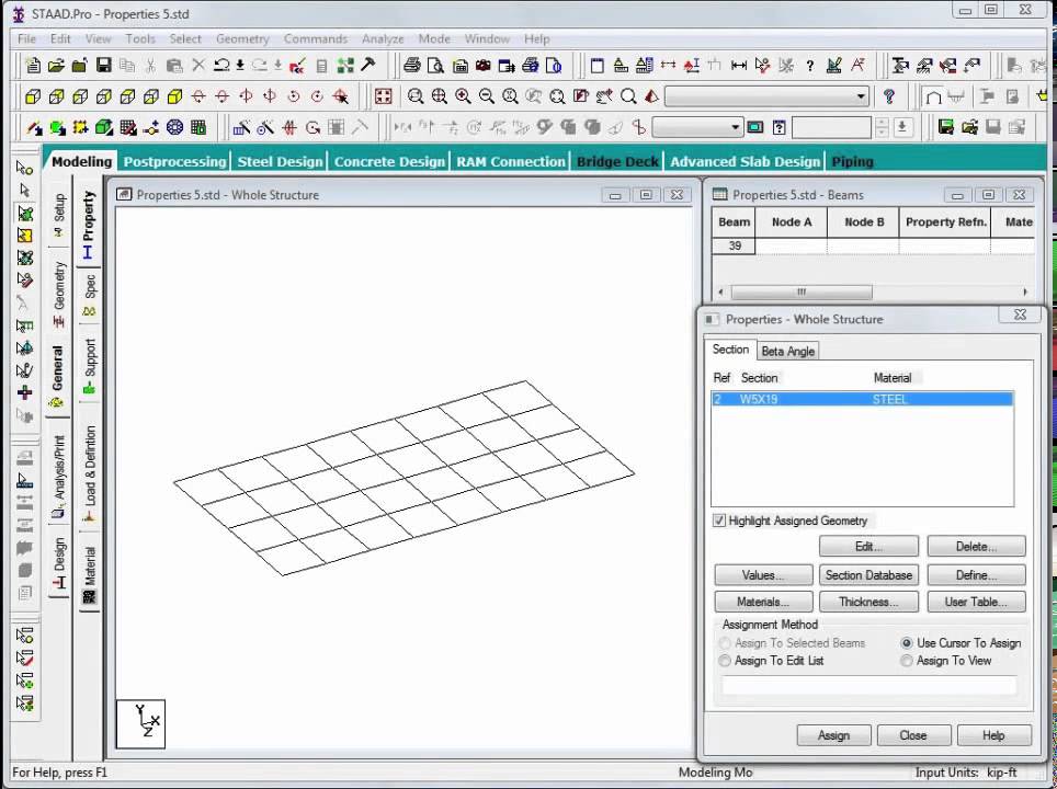 HOW TO USE PLATE ORIENTATION IN STAAD?