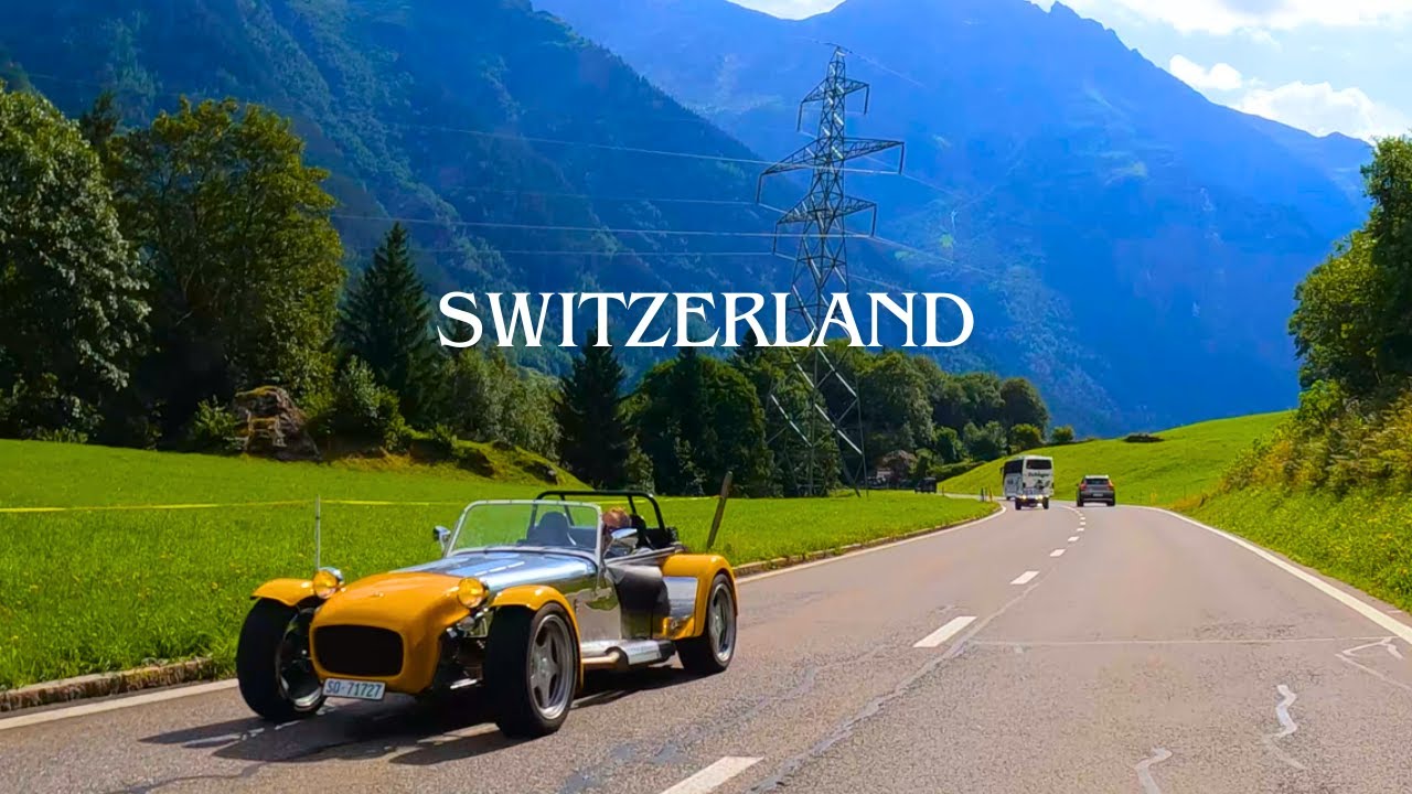 Driving in the Alps of SWITZERLAND 2023 🇨🇭