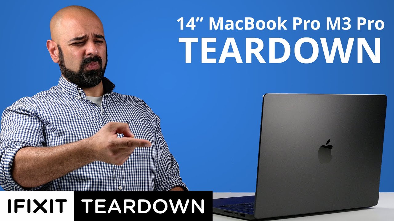 Внутри M3 MacBook Pro от Apple: разборка, рентгеновские снимки и драма подбора комплектующих!