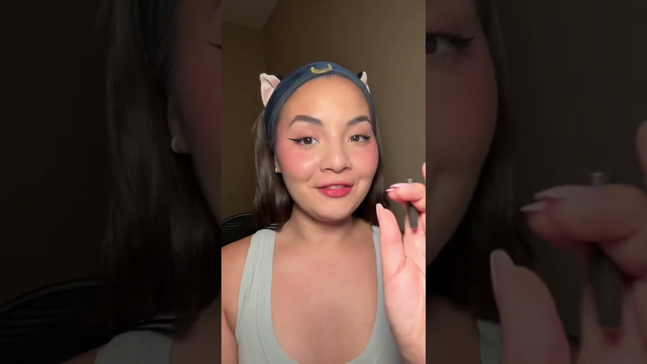 Testing a Black Lipstick