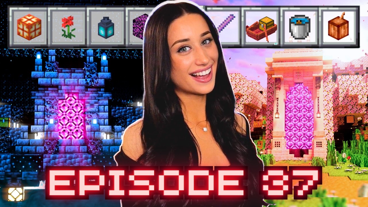 Building a Portal for EVERY BIOME & STRUCTURE... Episode 37 (Minecraft Survival Series)