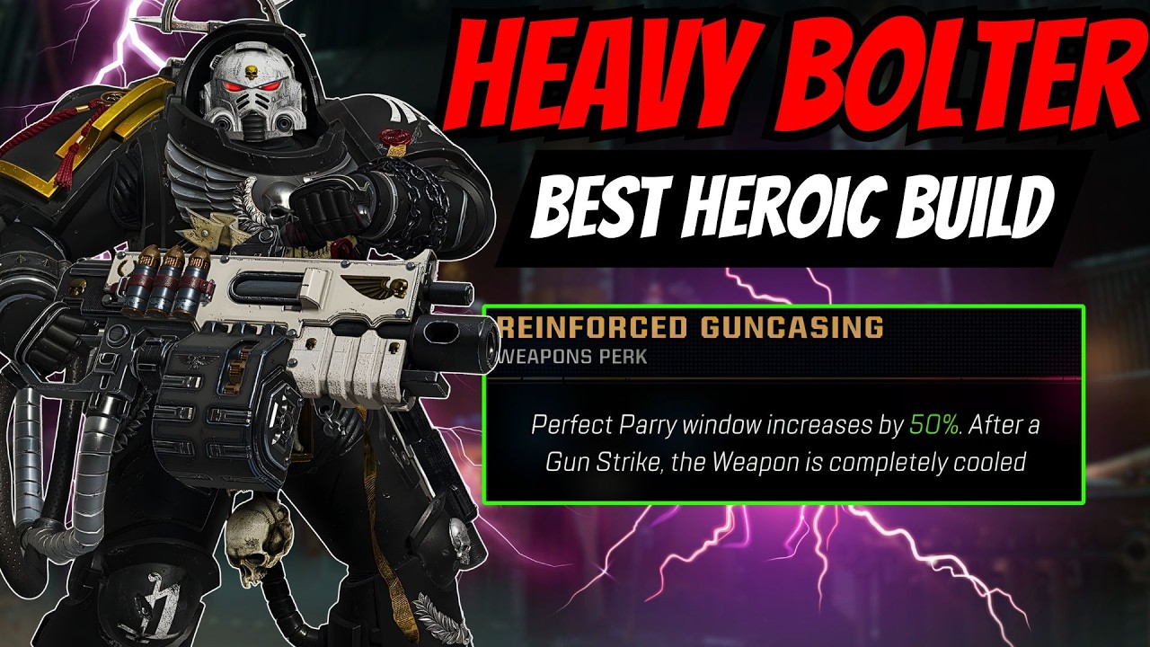 This is Heavy's BEST Heroic Heavy Bolter Build in Space Marine 2 Techmarine Update