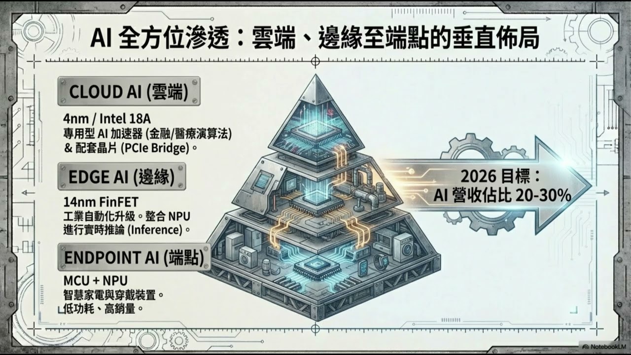 智原3035深耕AI晶片：雲端邊緣與終端全線出擊