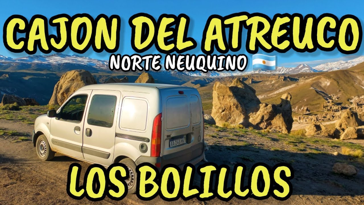 LOS BOLILLOS NEUQUEN. Cajon del Atreuco, geiseres, aguas termales y mas en el NORTE NEUQUINO 🇦🇷