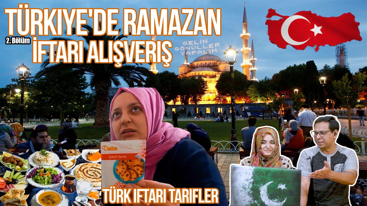 Pakistani Reaction - Ramazan in Turkey Part 2  İftar Shopping 🛒 |Turkish Iftari Recipes