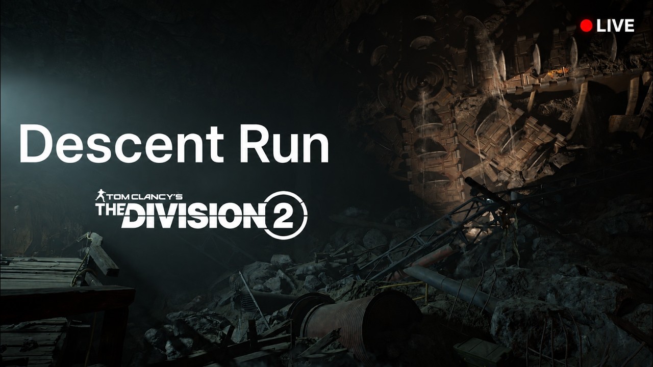 Division 2 Descent Nemesis Pistol Only Solo Run VOD
