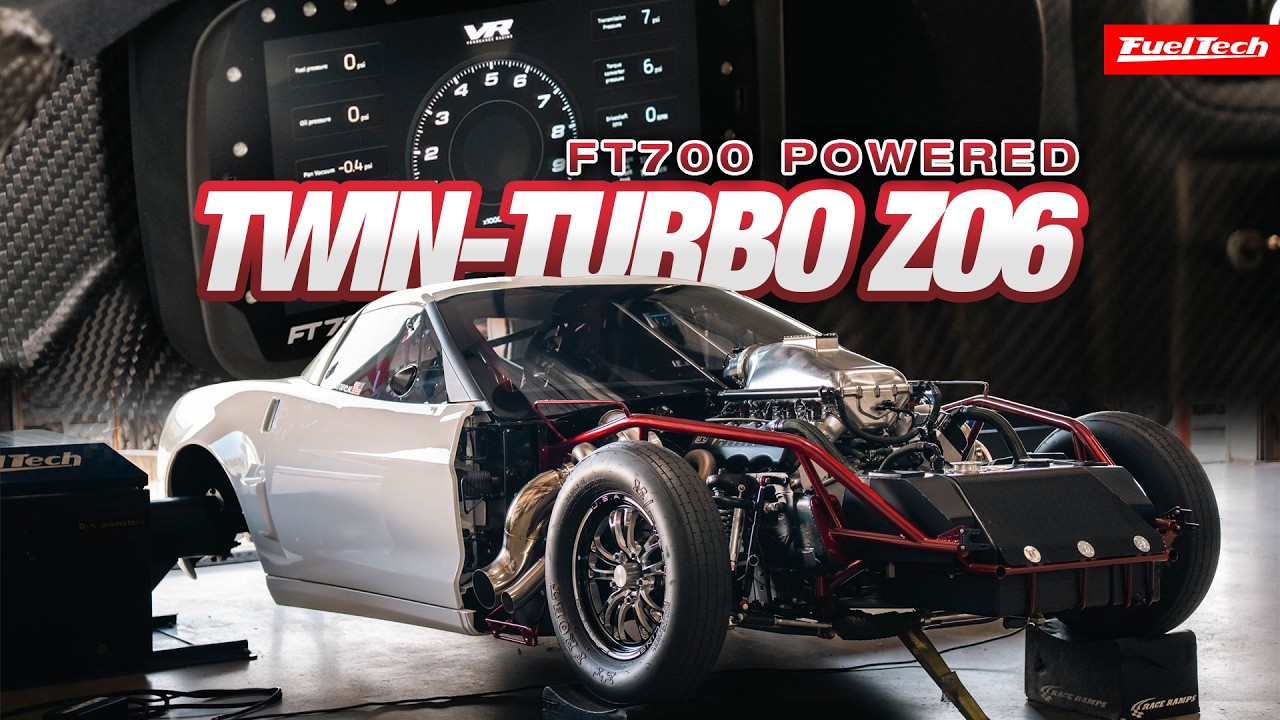 Twin Turbo C6 Z06 Returns to the Hub Dyno | FT700 Upgrade + 3000HP | Vengeance Racing