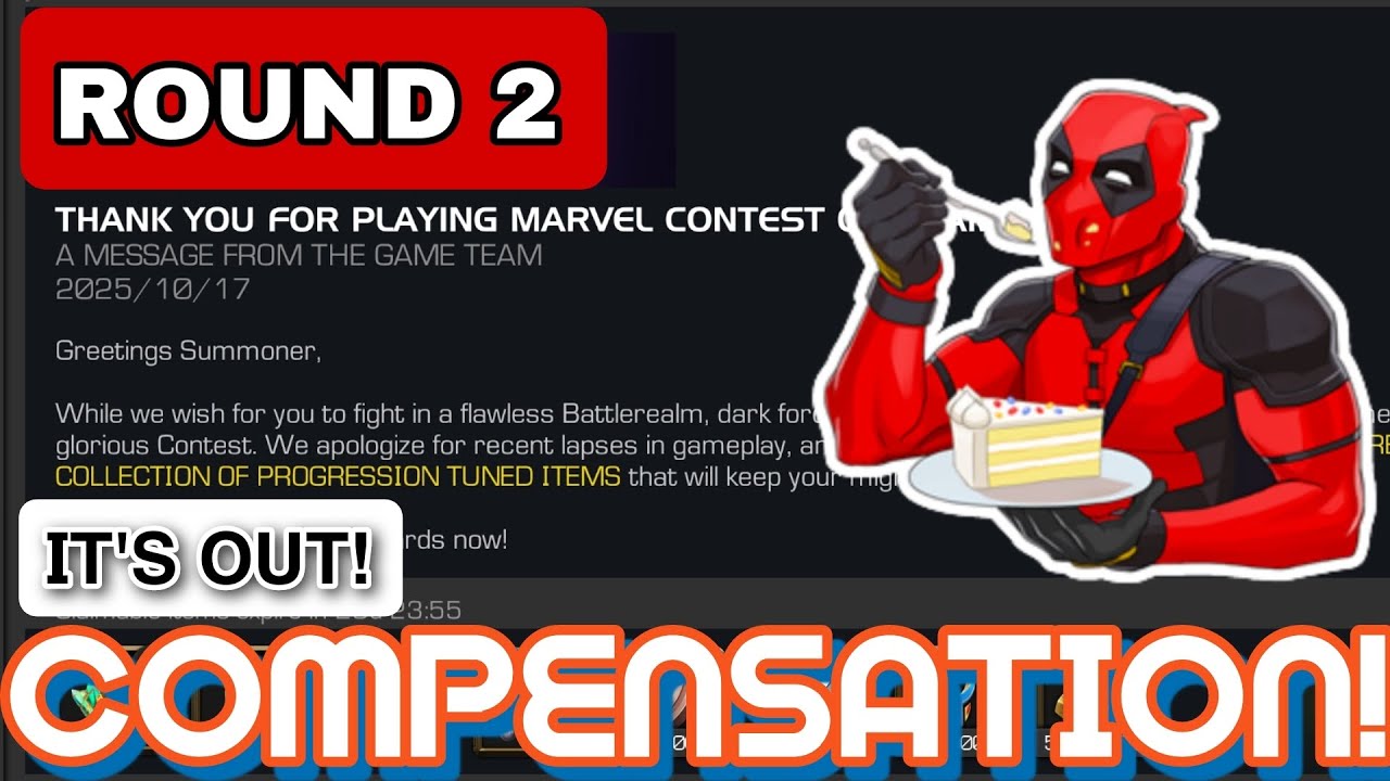 🔥 MCOC COMPENSATION ROUND 2! MORE FREE STUFF FOR EVERYONE! 💥 | MCOC | 2025 |