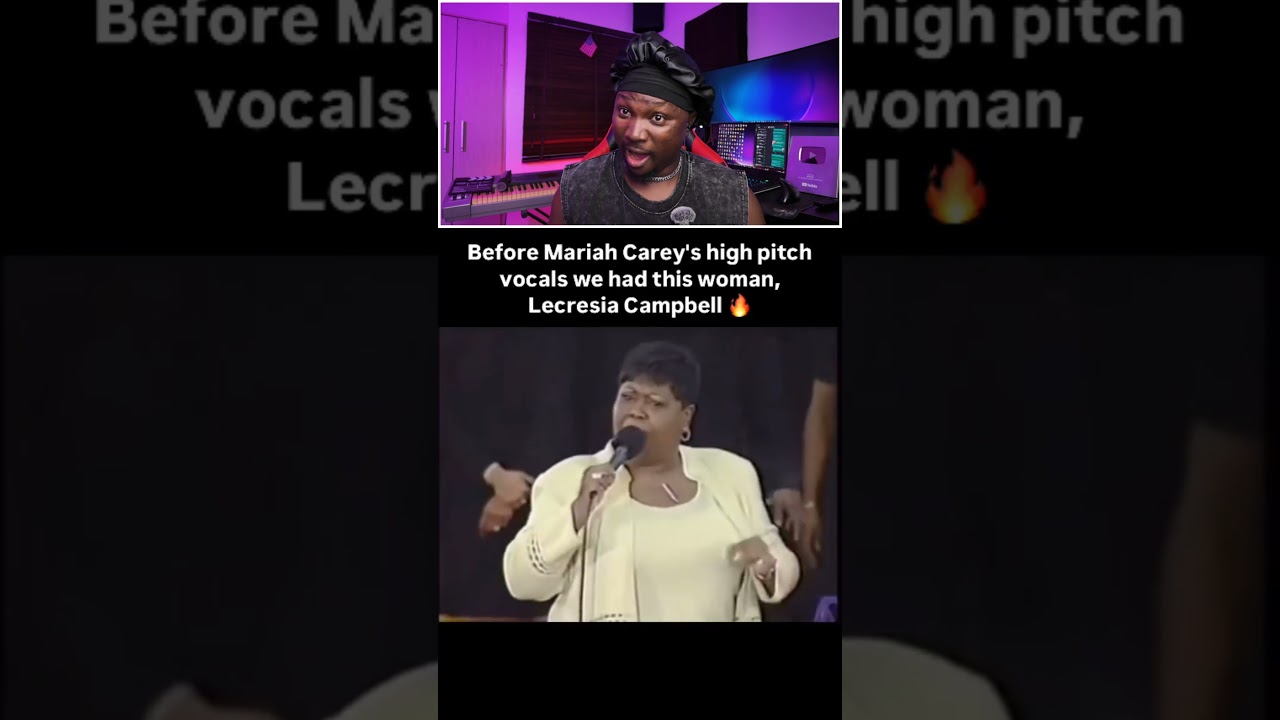 Before Mariah Carey's High Pitch We Have Lecrecia Campbell