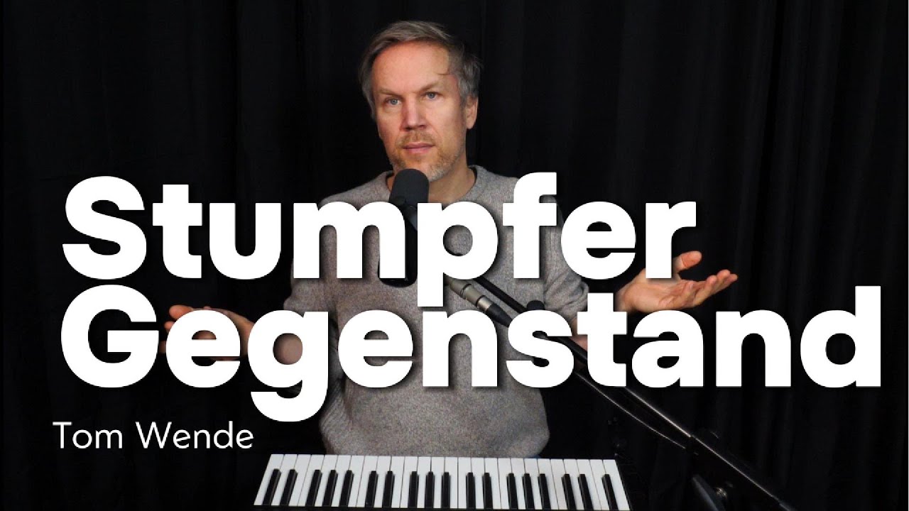 Stumpfer Gegenstand
