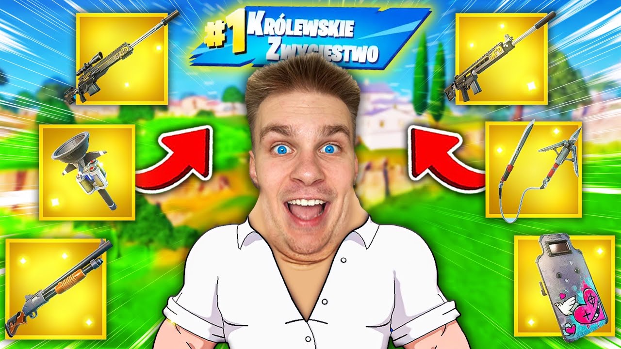 ODKRYŁEM BRONIE (z BŁĘDU GRY) 🔫 w UKRYTYM MIEJSCU 🚫 w ROZDZIAŁ 5 w Fortnite! 😱