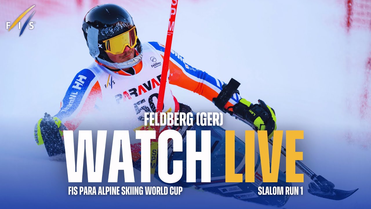 LIVE | Feldberg (GER) - W/M - Slalom Run 1 | Para Alpine