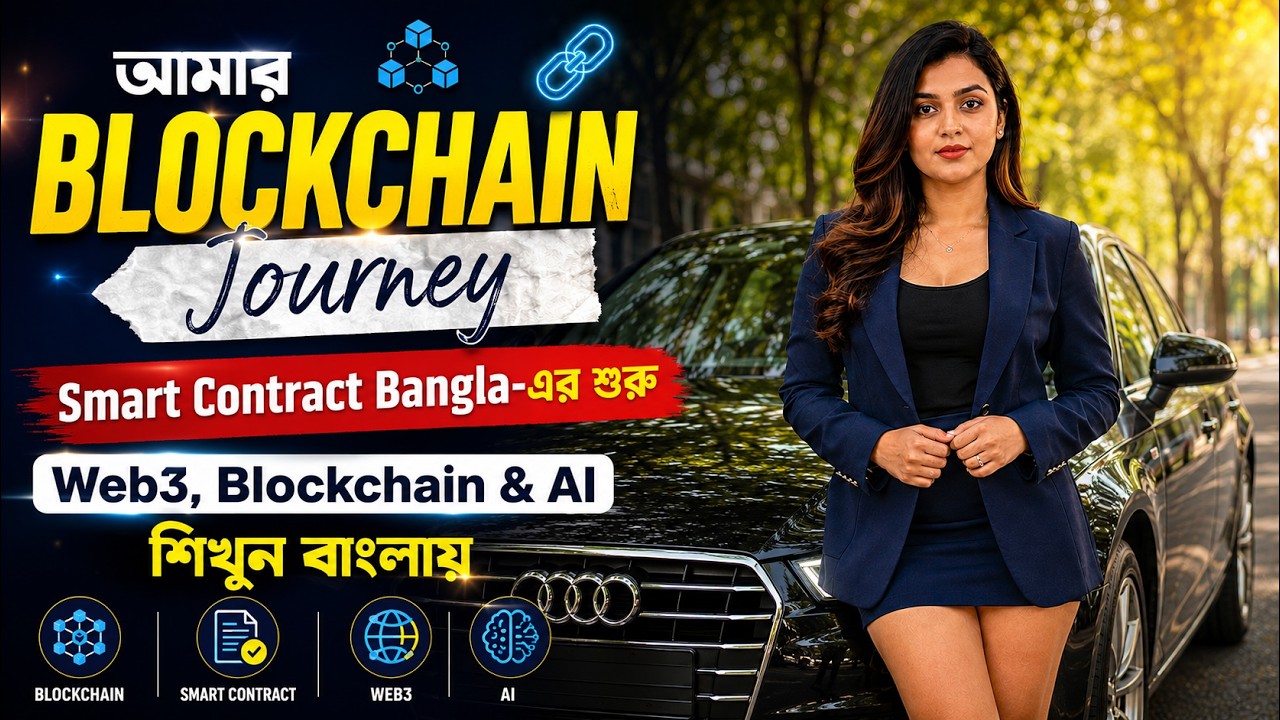 আমার Blockchain Journey  Smart Contract Bangla এর শুরু  Web3, Blockchain & AI শিখুন বাংলায়