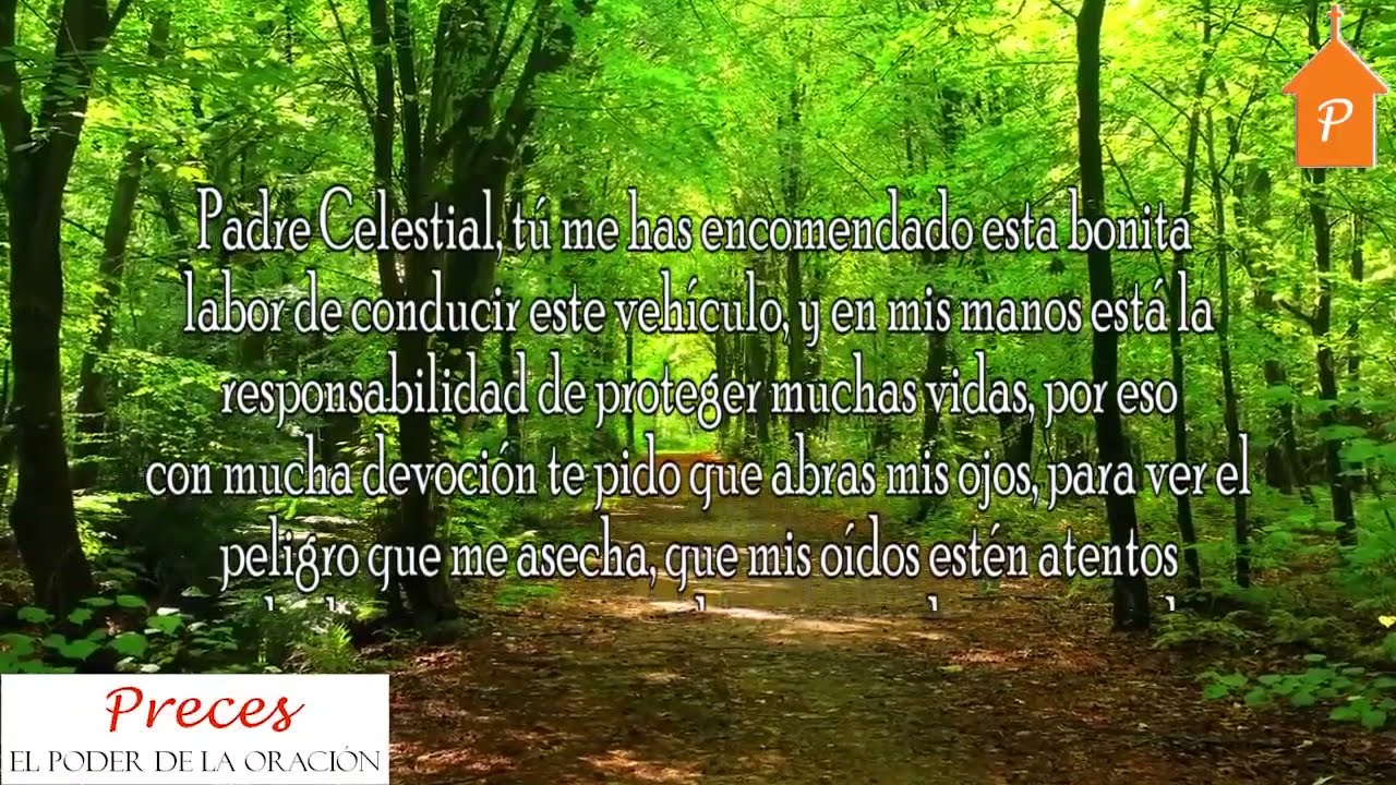🙏✝ ORACIÓN PARA EL CONDUCTOR