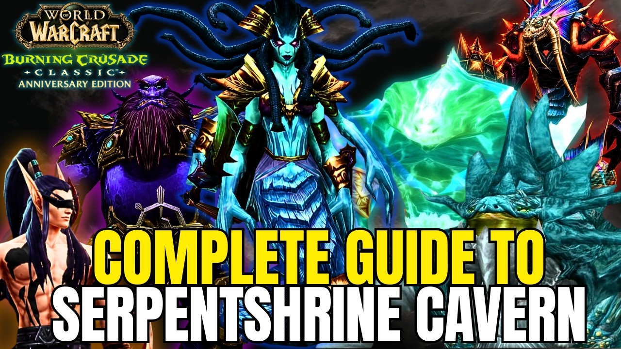 COMPLETE SSC Guide for TBC Classic Anniversary (All Bosses + Trash)