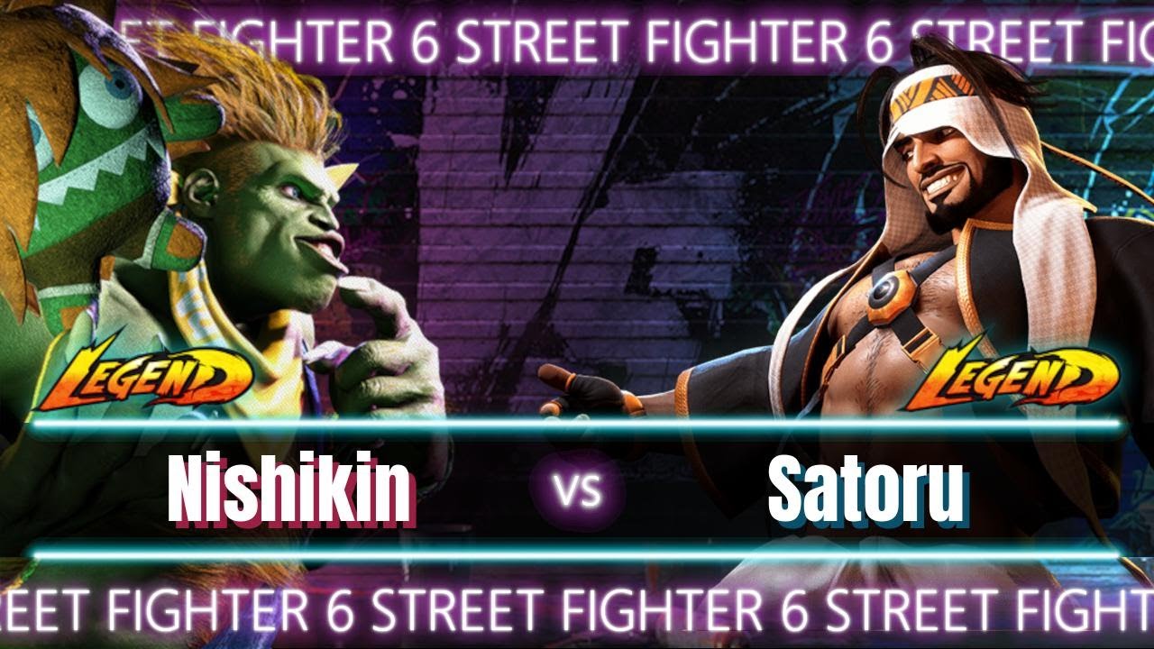 🏆SF6 Nishikin (Blanka) vs Satoru (Rashid)🏆