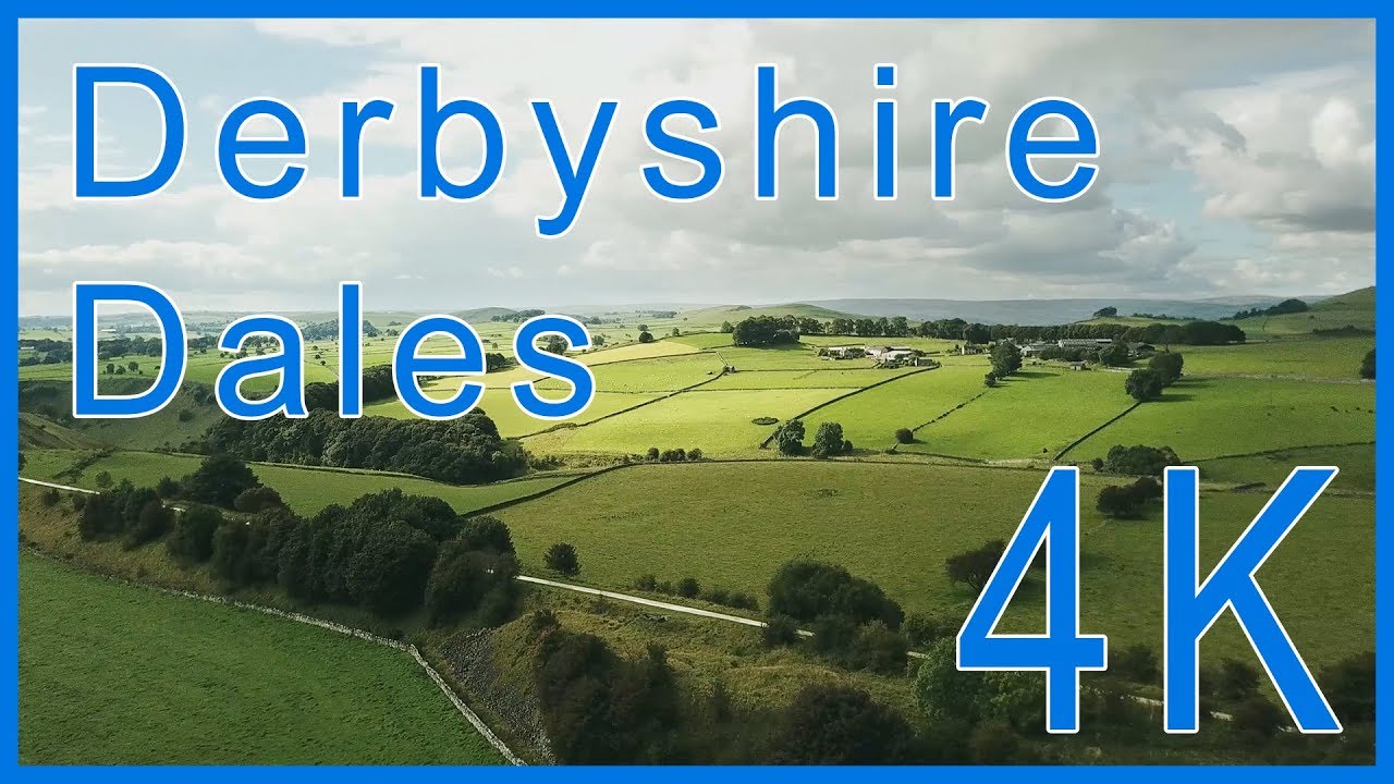 The Derbyshire Dales / Peak District by Drone in full 4K UHD!