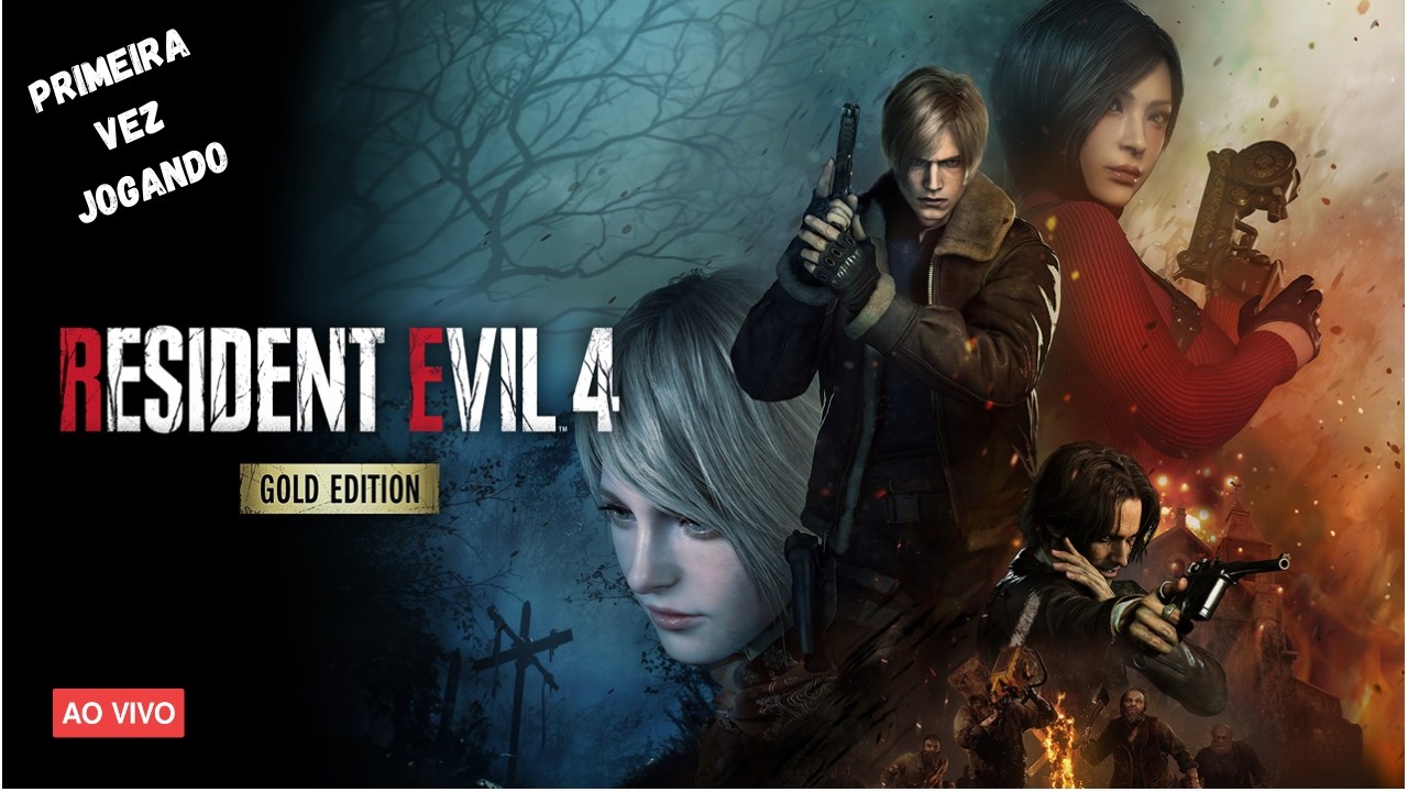 Ao Vivo!🔴Resident Evil 4 Remake (PS5), Bora iniciar essa gameplay