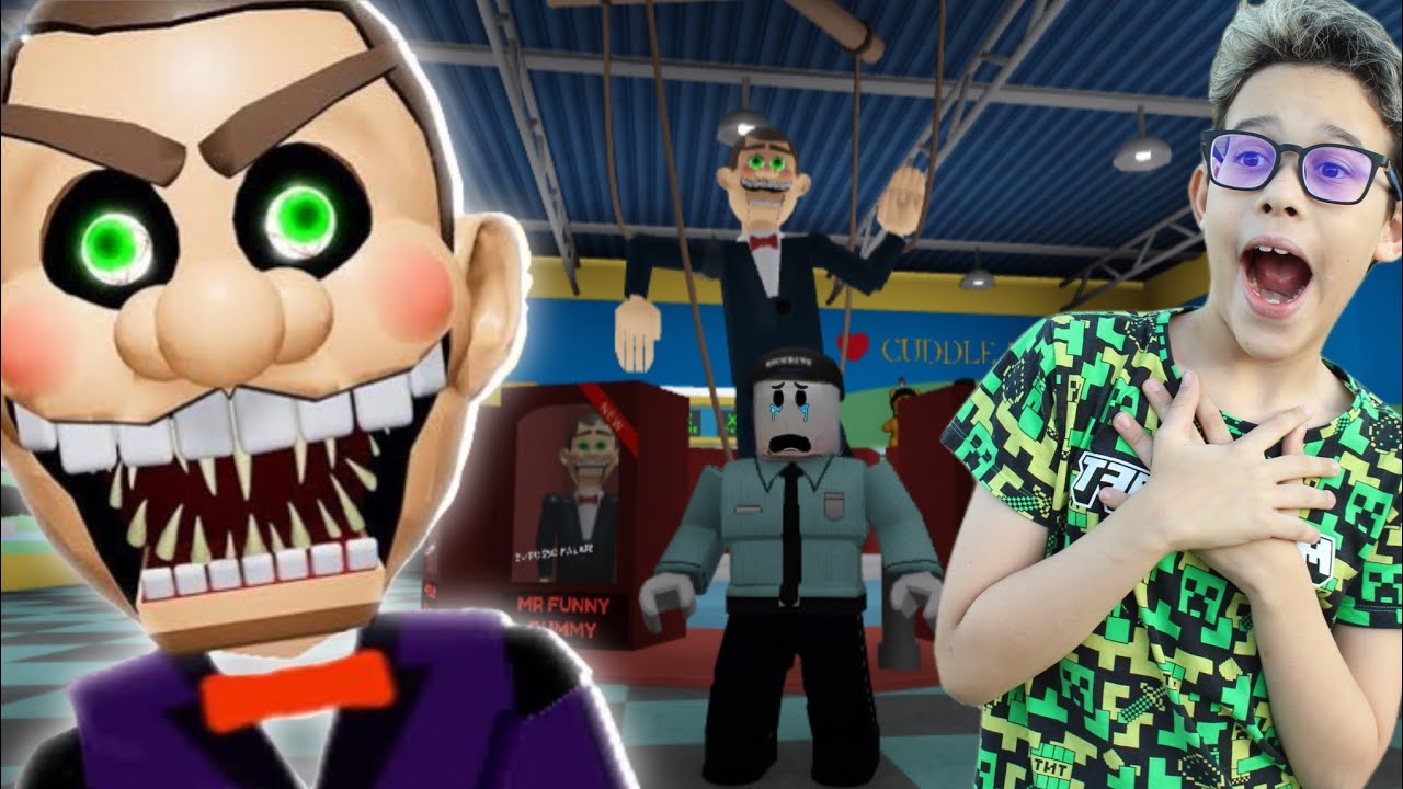 Roblox - ESCAPE DO BONECO DO MAL (Escape Mr Funny's ToyShop)